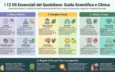 I 12 oli essenziali del quotidiano: una guida scientifica all’uso consapevole